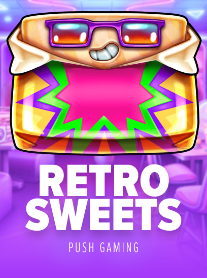 Retro Sweets kolikkopeli Push Gaming Exitewinissä